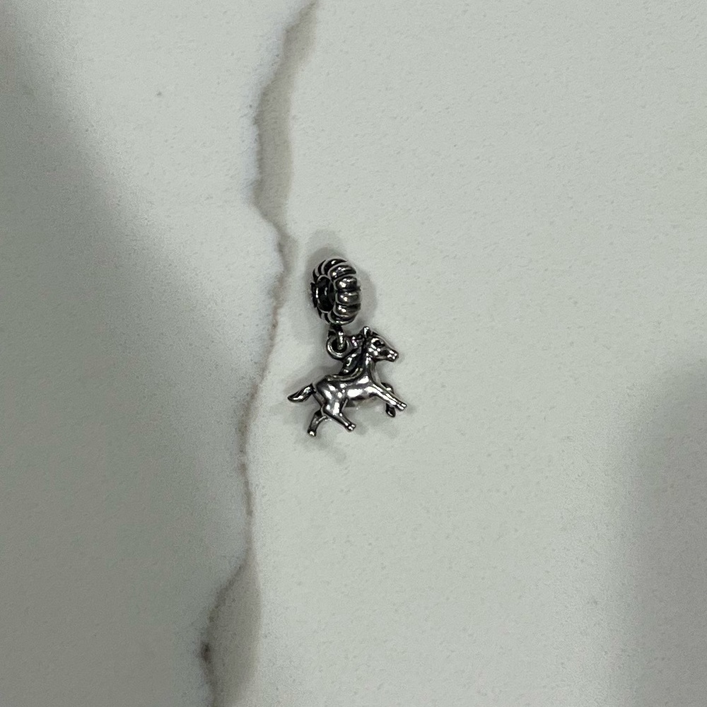 Pandora Retired Free Spirit Horse Dangle Charm